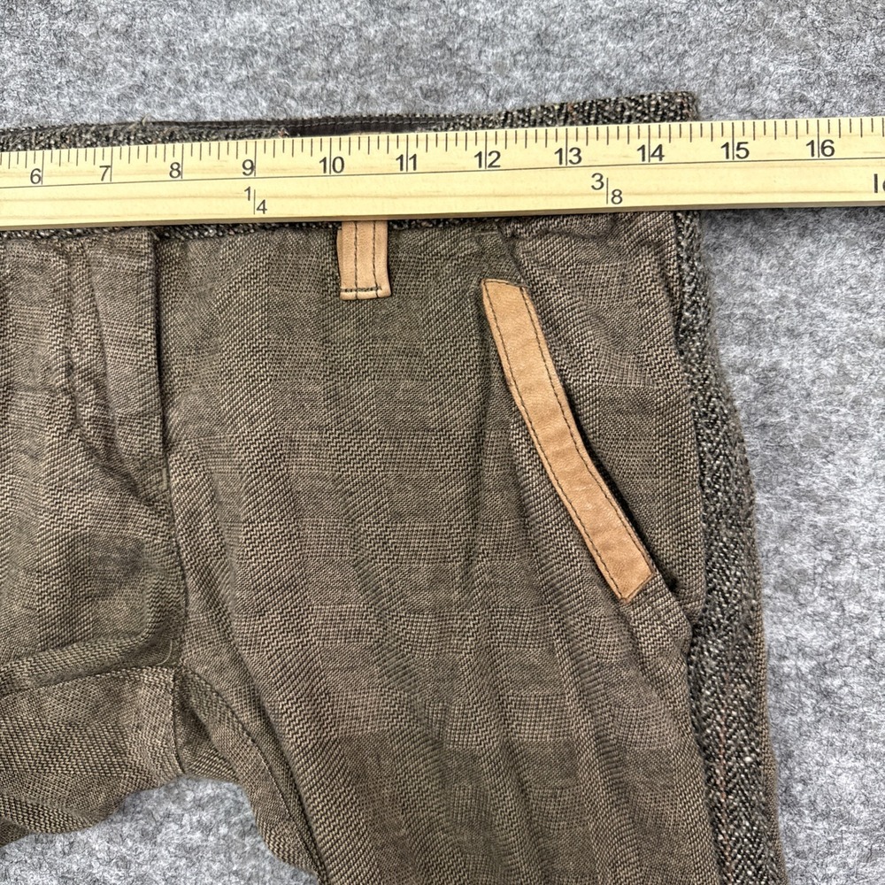 Da-Nang Brown Tweed Accent Pants - Picture 9 of 16